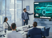 Optoma 5863RK 86" 4K Ultra HD Interactive Flat Panel Display Interactive Touchscreen Display Optoma
