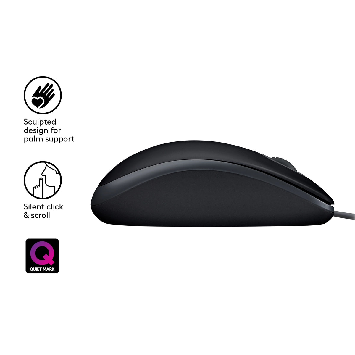 Logitech Mice B110 Wired Mouse | 910-005508 Keyboard & Mouse Logitech