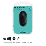 Logitech Mice B110 Wired Mouse | 910-005508 Keyboard & Mouse Logitech