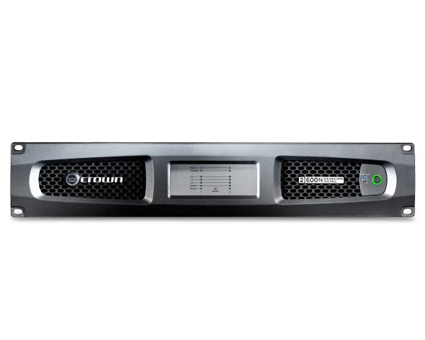 CROWN DCi 2|600N Two-channel, 600W @ 4Ω Power Amplifier with BLU link, 70V/100V / EN 54-16 Compliant for Life Safety Applications Audio Amplifier Crown