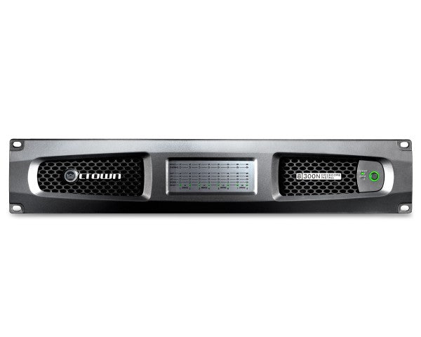CROWN DCi 8|600N Eight-channel, 600W @ 4Ω Power Amplifier with BLU link, 70V/100V Audio Amplifier Crown