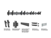 Multibrackets MBW4U Tilt 27" - 32" Pro Series Menu Board Wall Bracket For 4 Screen Wall Mount Bracket Multibrackets