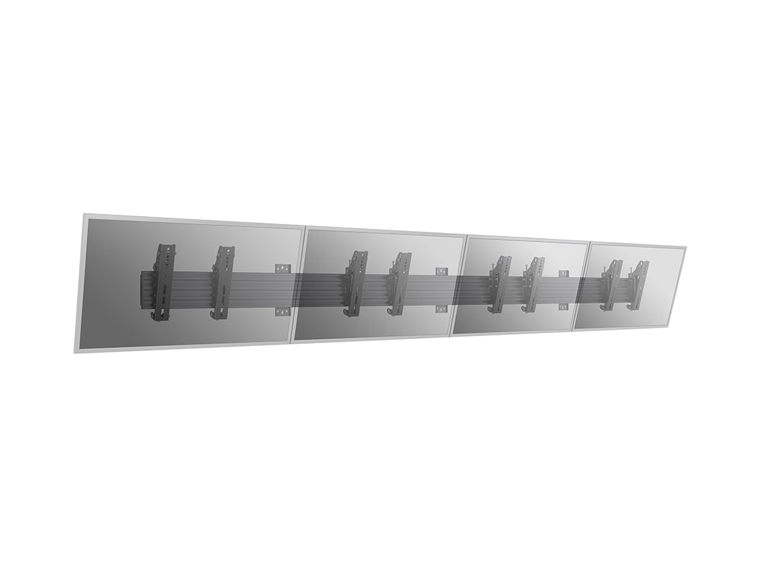 Multibrackets MBW4U Tilt 27" - 32" Pro Series Menu Board Wall Bracket For 4 Screen Wall Mount Bracket Multibrackets