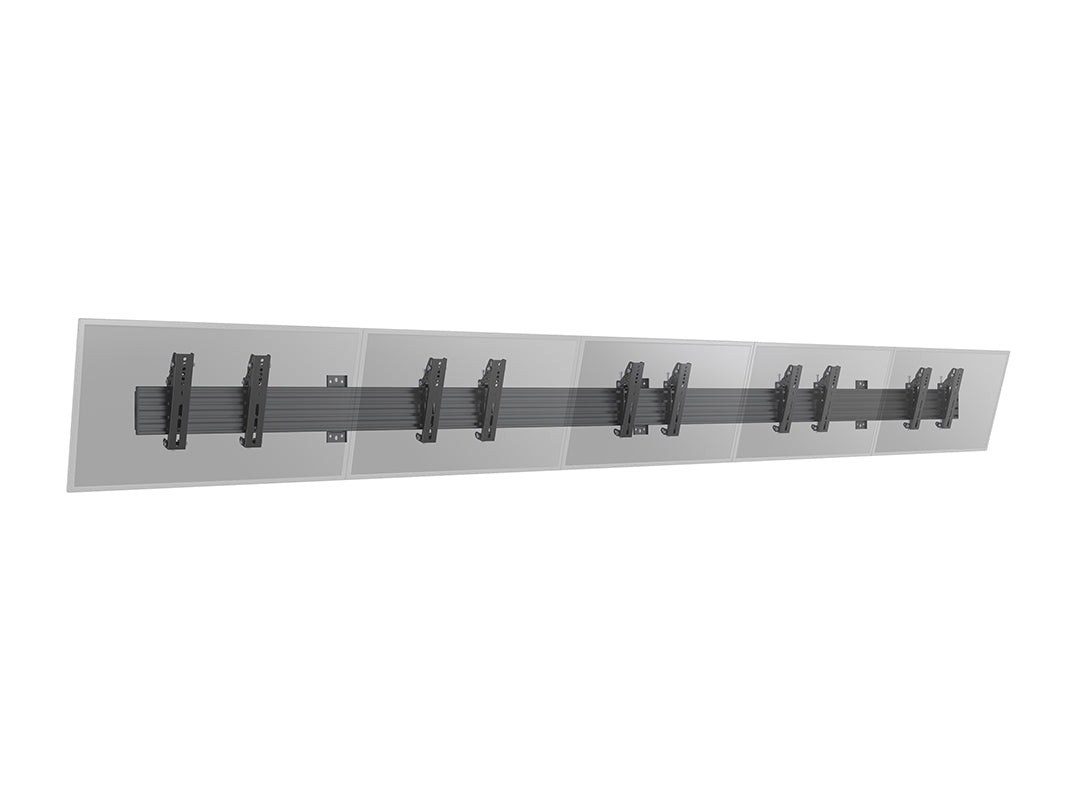 Multibrackets MBW5U Tilt 27" - 32" Pro Series Menu Board Wall Bracket For 5 Screens Wall Mount Bracket Multibrackets
