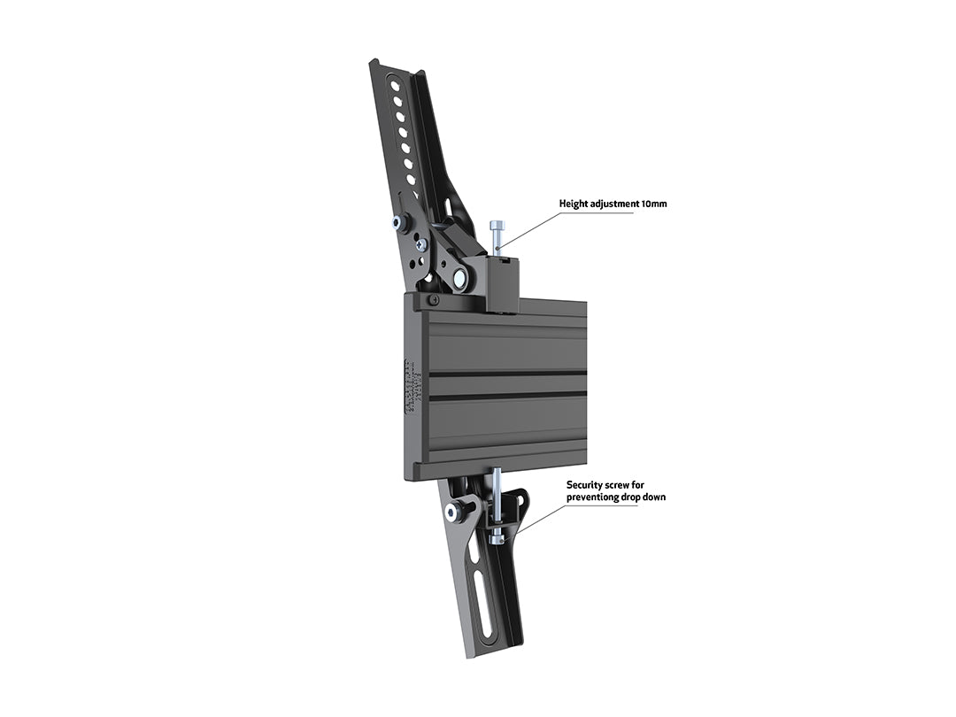 Multibrackets MBW4U Tilt 40"-65" Pro Series Wall Mount For 4 Screens Wall Mount Bracket Multibrackets