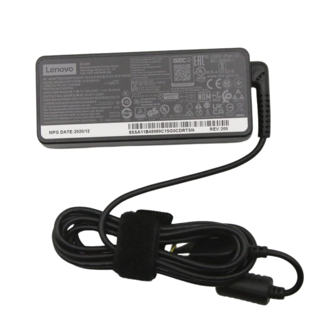 Lenovo 65W AC Adapter With Slim Tip Connector | 5A10V03250 Adapter / Converter Lenovo