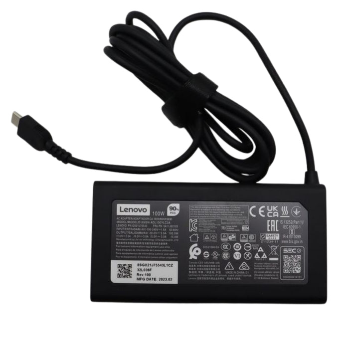 Lenovo 100W USB-C AC Adapter | 5A11J62105 Power Adapter Lenovo