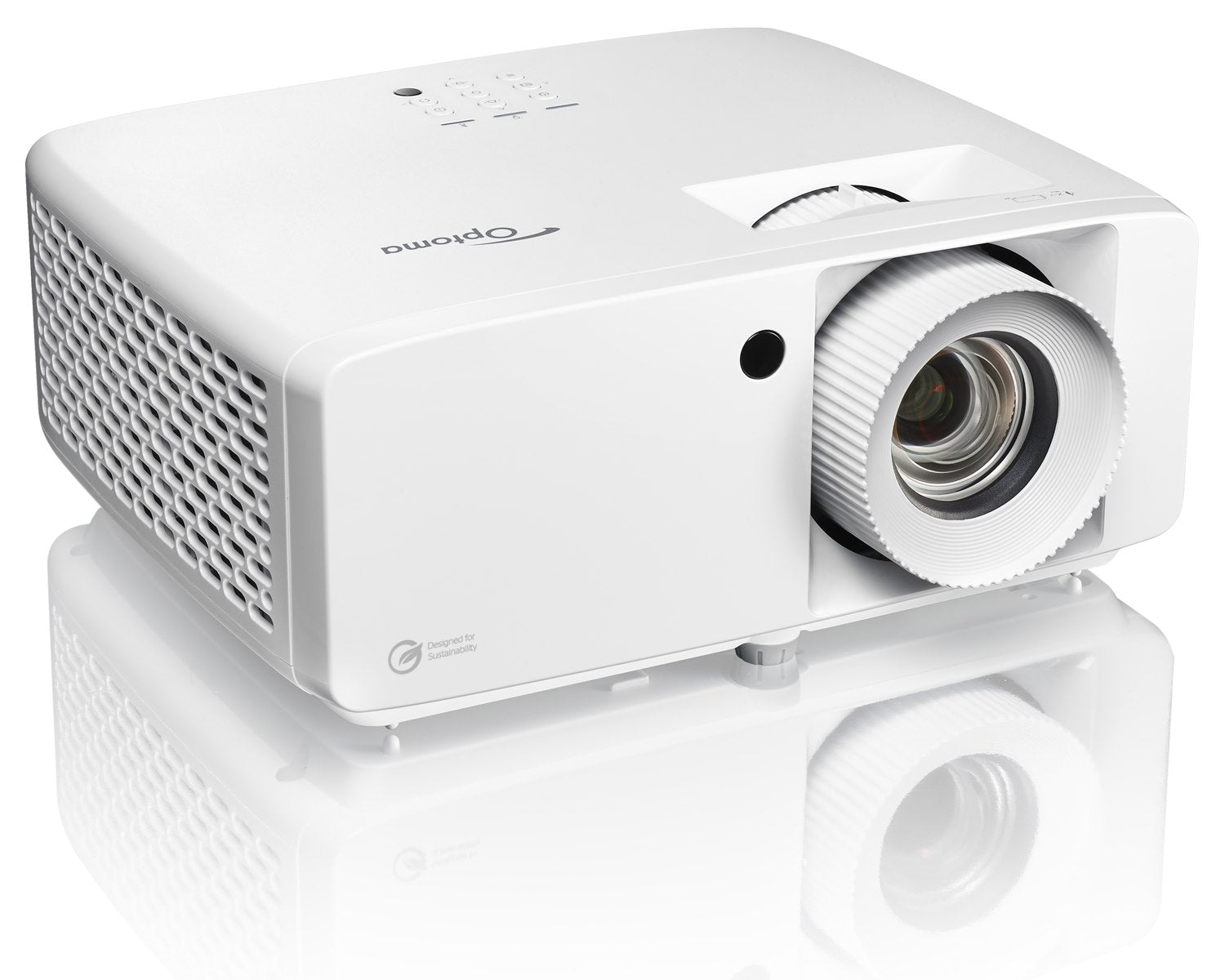 Optoma UHZ66 Eco-friendly 4K Ultra HD Laser Projector - 4000 Lumens Projector Optoma