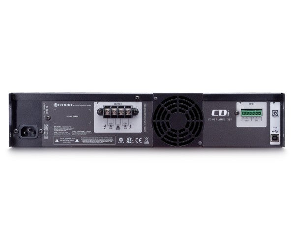 Crown CDi 2000 Two-Channel, 800W @ 4Ω, 70V/140V Power Amplifier Audio Amplifier Crown