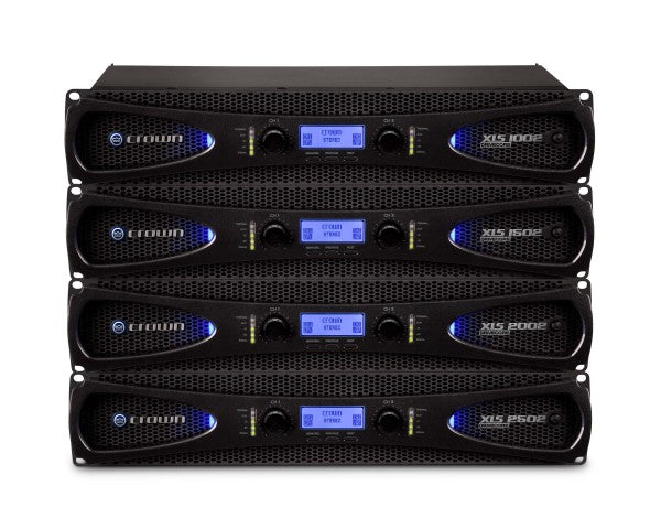 Crown XLS 2502 Two-Channel, 775W @ 4Ω Power Amplifier Audio Amplifier Crown