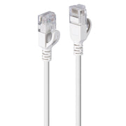 Lindy 5m Cat.6A U/FTP Ultra Slim Network Cable, Grey | 47596 LAN / Ethernet Cable Lindy