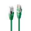 Lindy 5m CAT6a S/FTP LS0H Snagless Gigabit Network Cable, Green | 47681