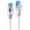 Lindy 5m CAT6a S/FTP LS0H Snagless Gigabit Network Cable, White | 47196