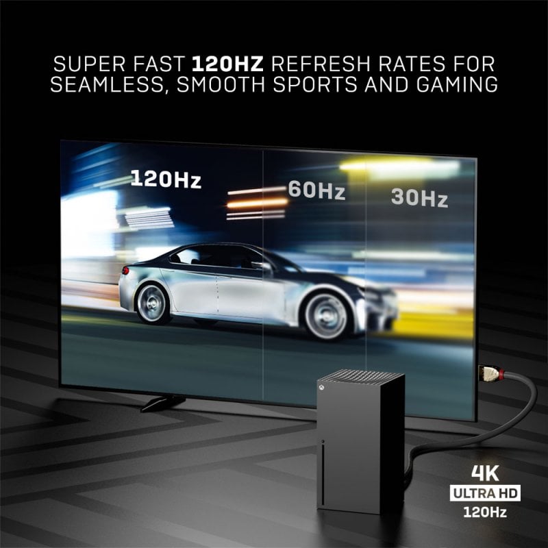 Lindy 5m Ultra High Speed HDMI Cable, Gold Line | 37604 HDMI Cable Lindy