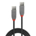 Lindy 5m USB 2.0 Type A to A Cable, Anthra Line | 36695 USB Cable Lindy