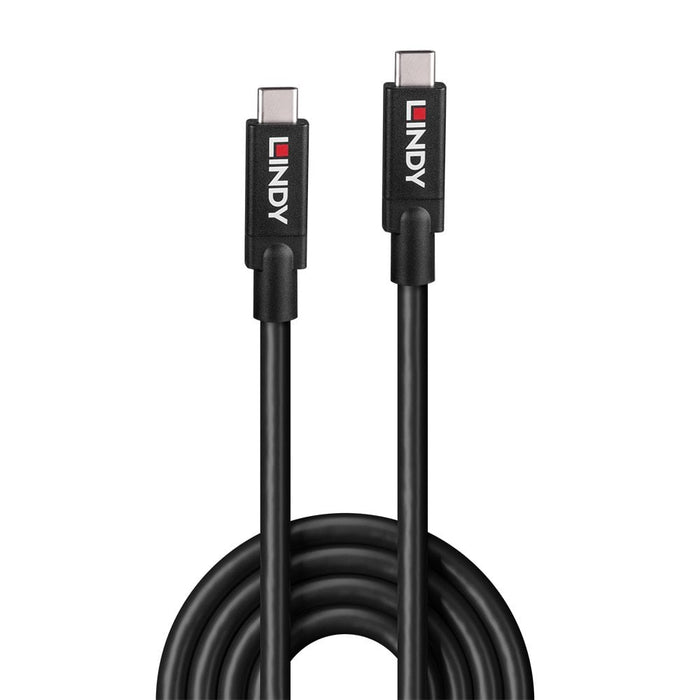 Lindy 5m USB 3.2 10Gbps C/C Active Cable | 43308 USB-C Cable Lindy