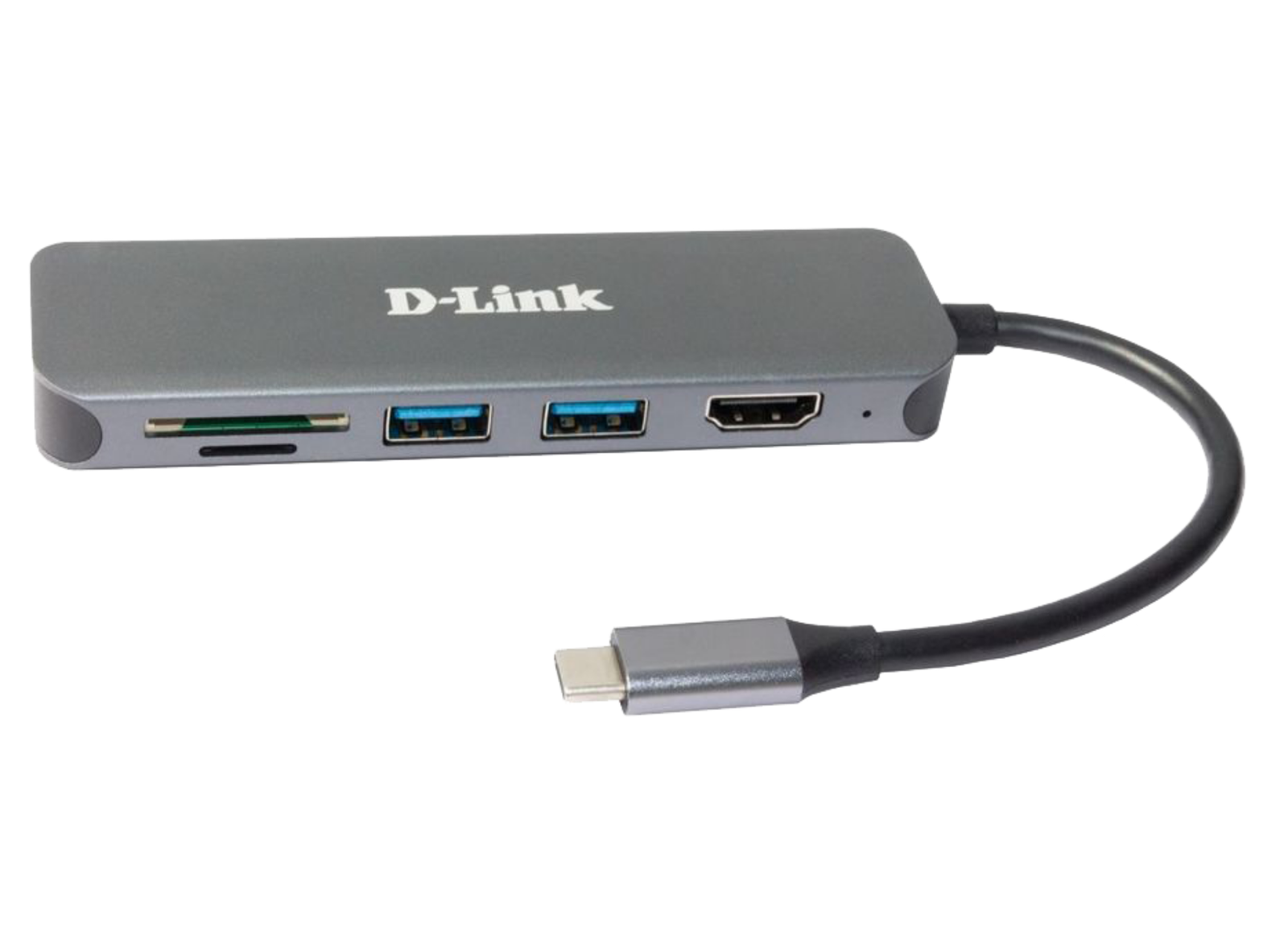 D-Link DUB-2327 6-in-1 USB-C Hub with HDMI/Card Reader/Power Delivery Laptop Docks & Port Replicators D-Link
