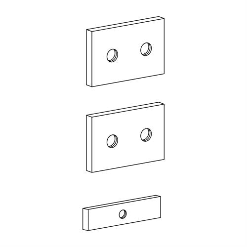 Ergotron Track Mount Bracket Kit for CPU Holders | 60-156 Mounting Accessory Ergotron