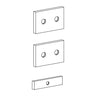 Ergotron Track Mount Bracket Kit for CPU Holders | 60-156