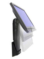 Ergotron 60-577-195 Neo-Flex Wall Mount Lift | VESA 100x100mm Wall Mount Bracket Ergotron