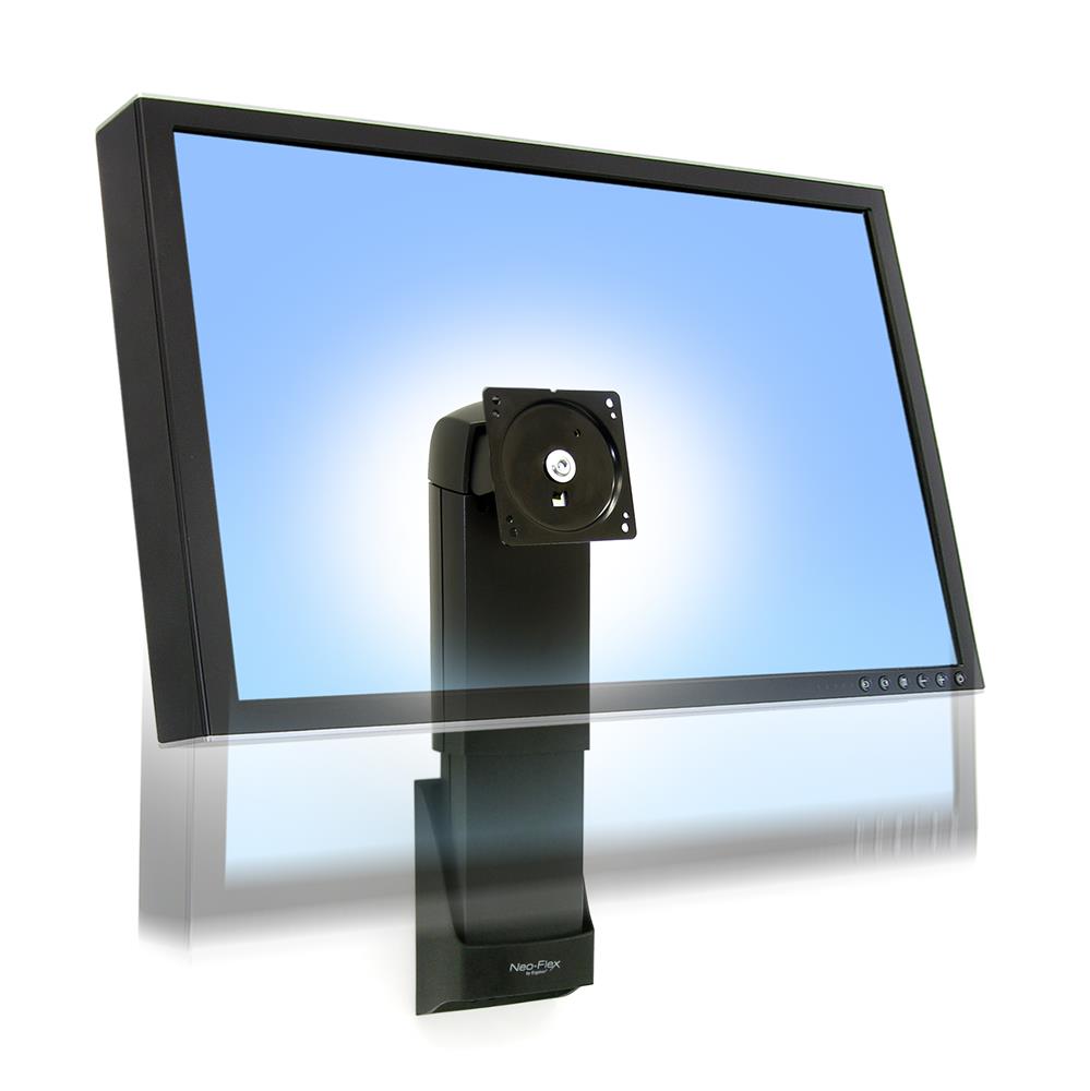 Ergotron 60-577-195 Neo-Flex Wall Mount Lift | VESA 100x100mm Wall Mount Bracket Ergotron