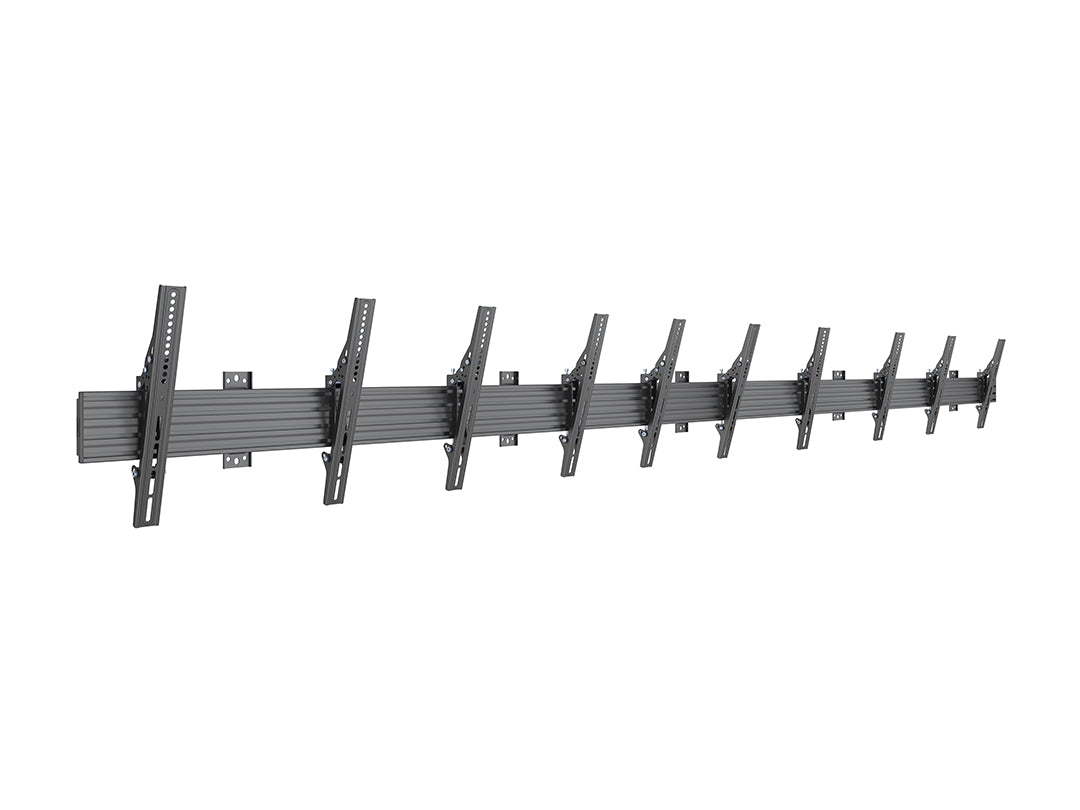 Multibrackets MBW5U Tilt 40"-65" Pro Series Wall Mount For 5 Screens Wall Mount Bracket Multibrackets