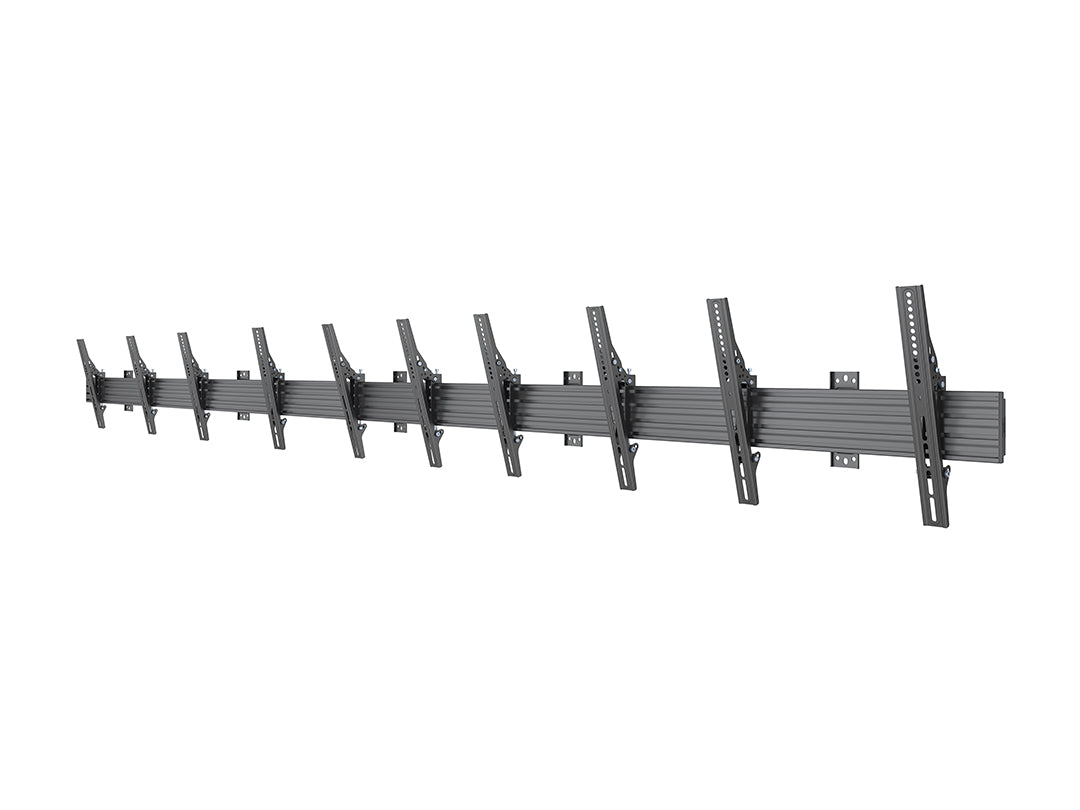 Multibrackets MBW5U Tilt 40"-65" Pro Series Wall Mount For 5 Screens Wall Mount Bracket Multibrackets