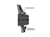 Multibrackets MBW4X1U Tilt 32"-50" Pro Series Menu Board Wall Mount For 4 Screens Menu Board Mounting Systems Multibrackets