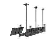 Multibrackets MBC4X1U Display Ceiling Mount Pro Ceiling Mount Bracket Multibrackets
