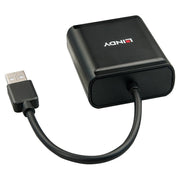 Lindy 60m 4 Port USB 2.0 Cat.6 Extender | 42679 USB Hub & Docking Station Lindy