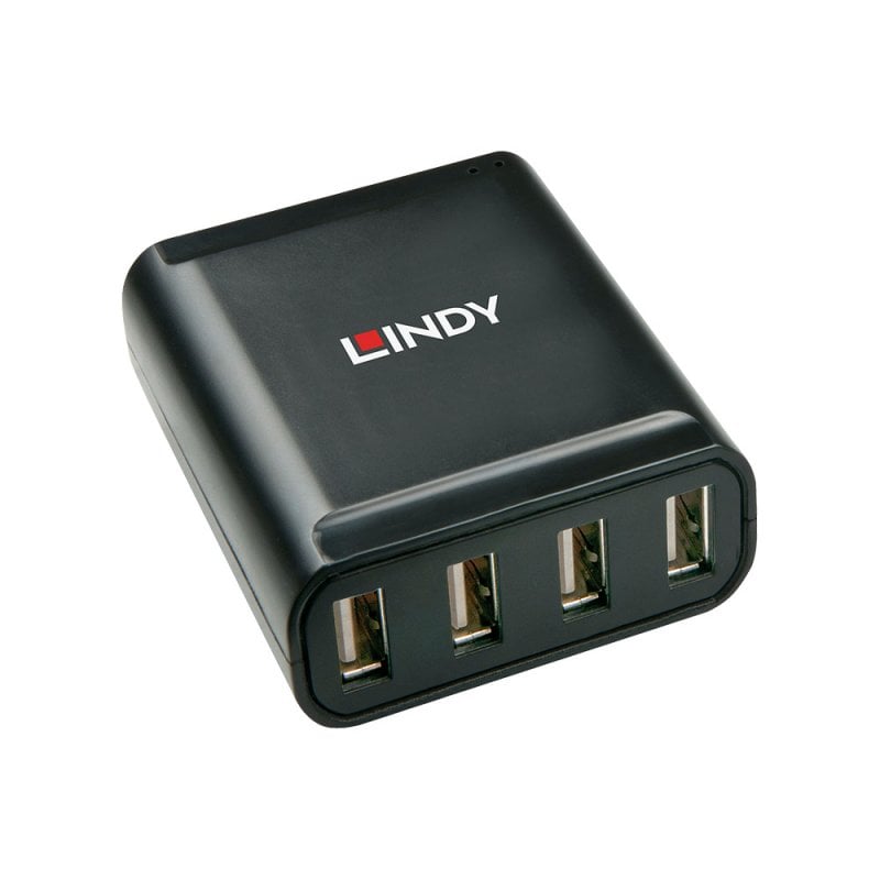 Lindy 60m 4 Port USB 2.0 Cat.6 Extender | 42679 USB Hub & Docking Station Lindy