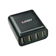 Lindy 60m 4 Port USB 2.0 Cat.6 Extender | 42679 USB Hub & Docking Station Lindy