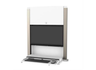 Ergotron CareFit™ Enclosure (White) For Wall-Mount Computer Workstation | 61-367-030