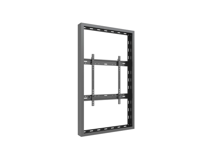 Multibrackets M Pro Series Enclosure 55" High Brightness Wall Medium Black Signage Display Enclosures Multibrackets