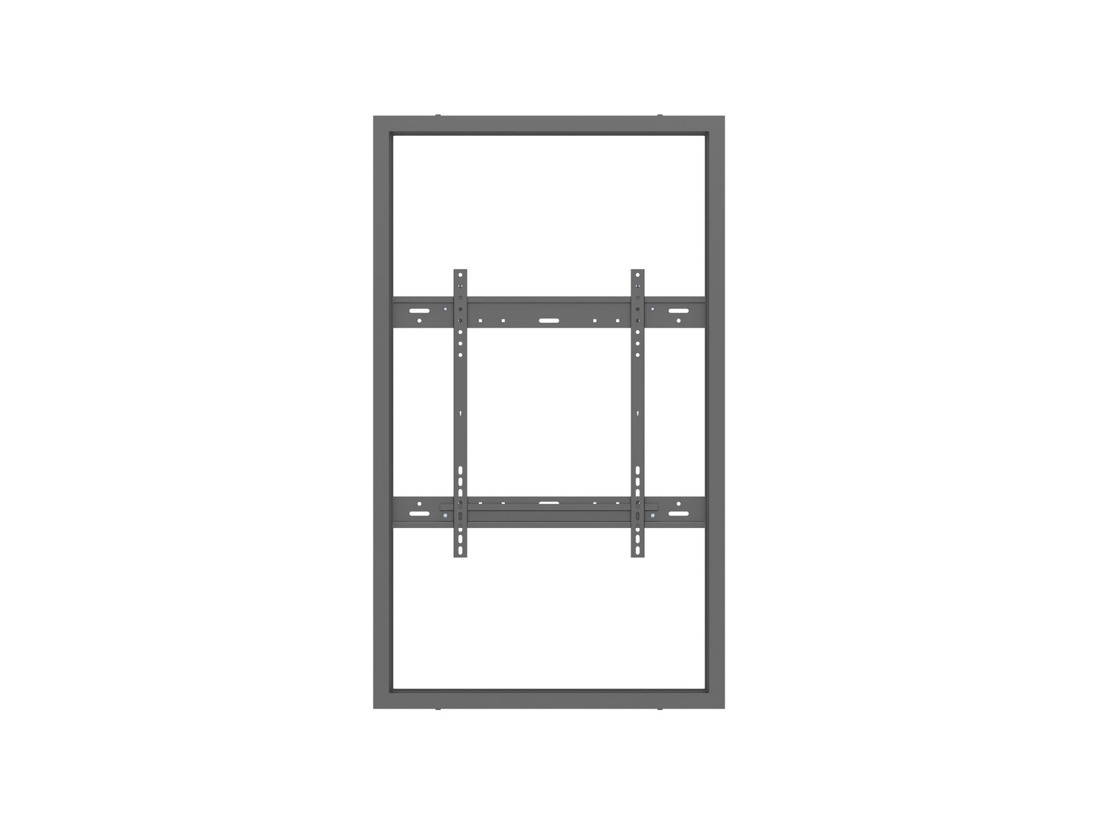 Multibrackets M Pro Series Enclosure 55" High Brightness Wall Medium Black Signage Display Enclosures Multibrackets