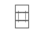 Multibrackets M Pro Series Enclosure 55" High Brightness Wall Medium Black Signage Display Enclosures Multibrackets