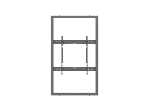 Multibrackets M Pro Series Enclosure 55" High Brightness Wall Medium Black Signage Display Enclosures Multibrackets