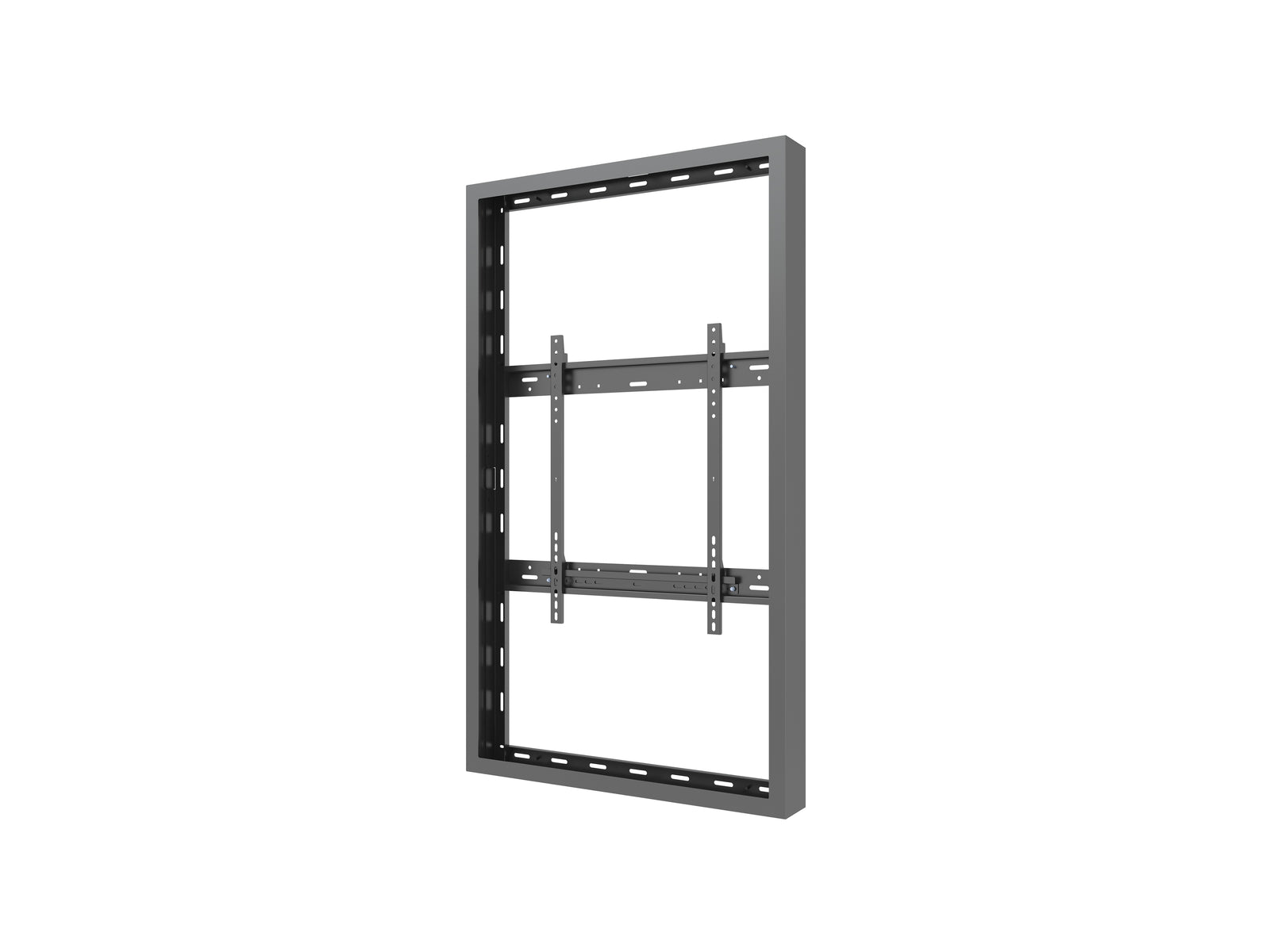 Multibrackets M Pro Series Enclosure 55" High Brightness Wall Medium Black Signage Display Enclosures Multibrackets