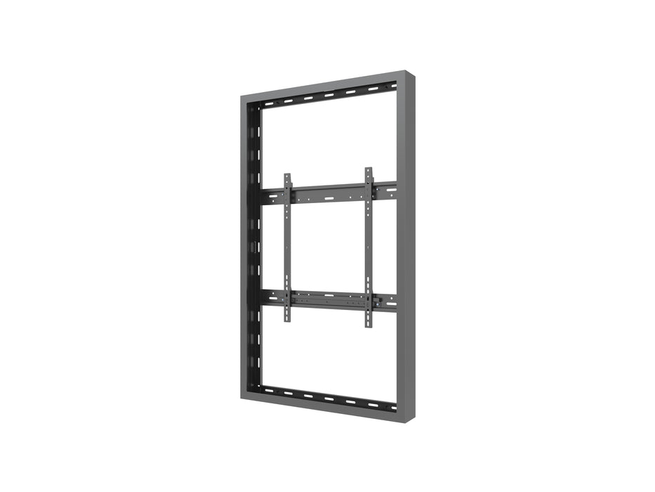 Multibrackets M Pro Series Enclosure 55" High Brightness Wall Medium Black Signage Display Enclosures Multibrackets
