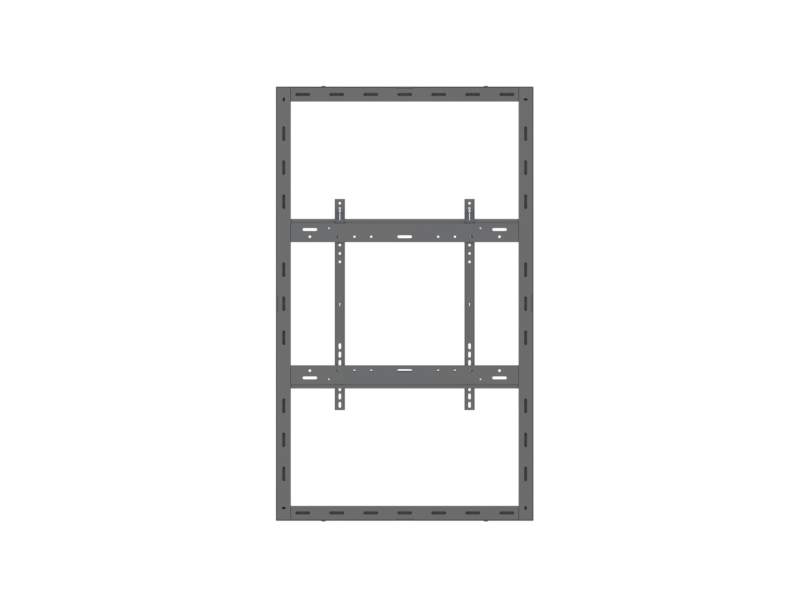 Multibrackets M Pro Series Enclosure 55" High Brightness Wall Medium Black Signage Display Enclosures Multibrackets