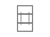 Multibrackets M Pro Series Enclosure 55" High Brightness Wall Medium Black Signage Display Enclosures Multibrackets