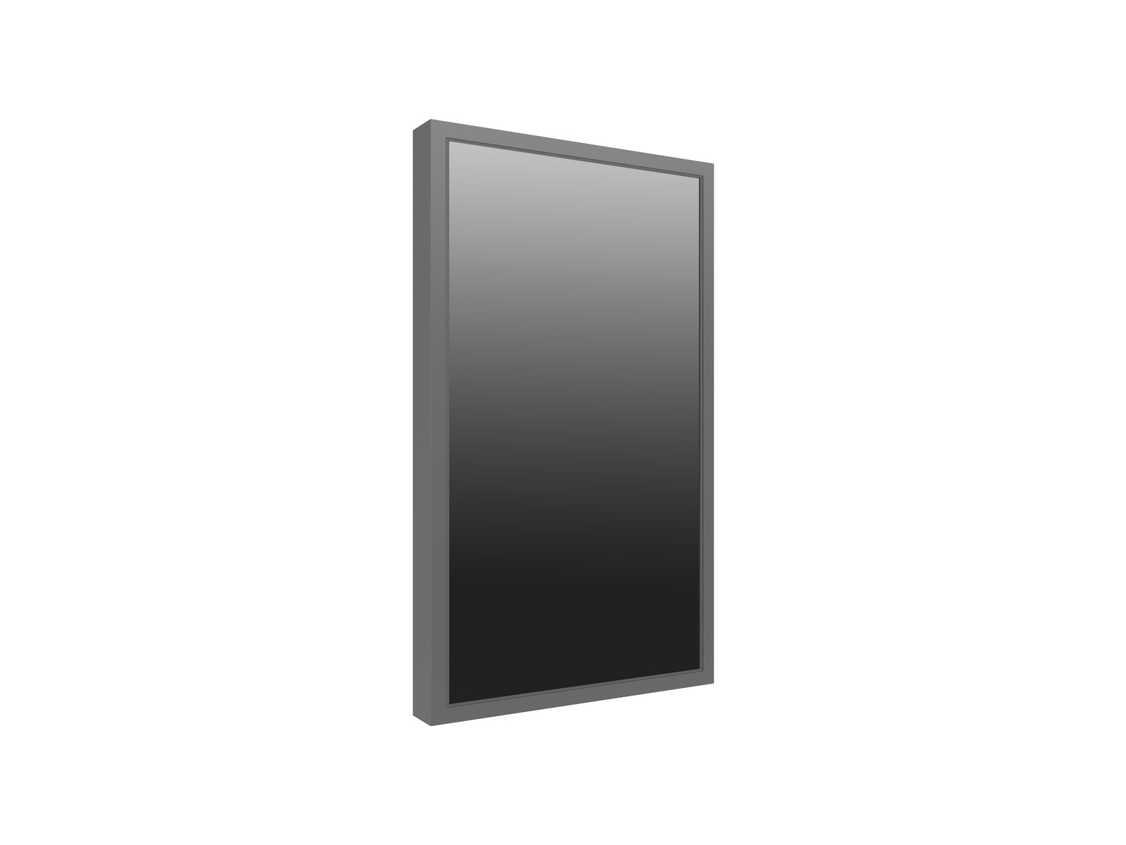 Multibrackets M Pro Series Enclosure 55" High Brightness Wall Medium Black Signage Display Enclosures Multibrackets