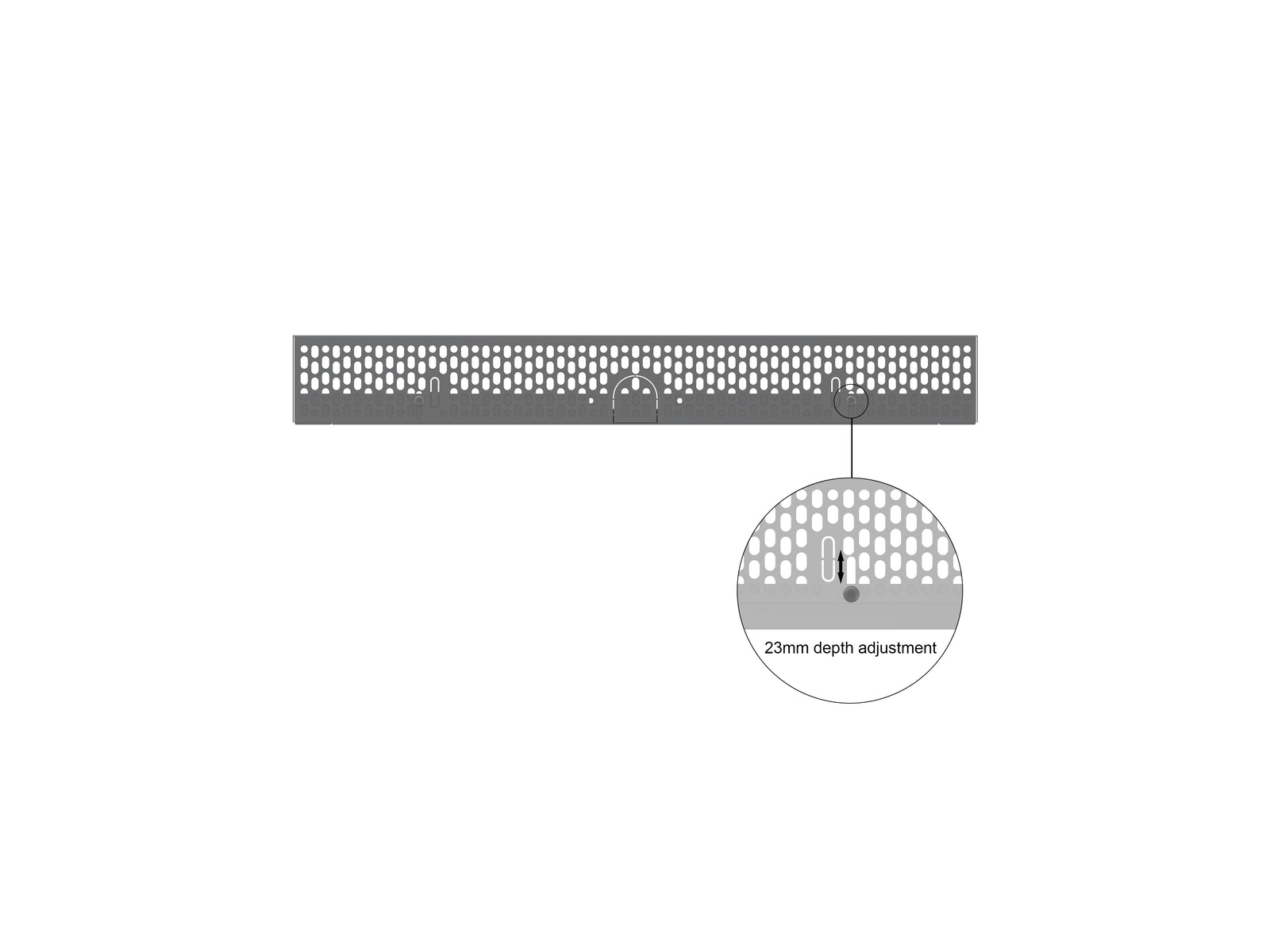 Multibrackets M Pro Series Enclosure 55" High Brightness Wall Medium Black Signage Display Enclosures Multibrackets