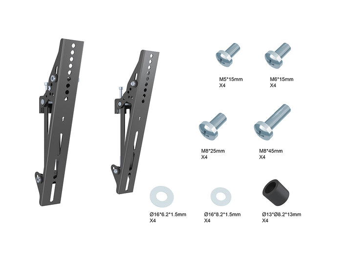 Multibrackets M Pro Series Tilt Arms - 300mm Mounting Accessory Multibrackets