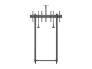 Multibrackets M Pro Series 65" Collaboration Floorstand Side by Side Mobile Trolley Multibrackets