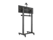 Multibrackets M Pro Series 65" Collaboration Floorstand Side by Side Mobile Trolley Multibrackets