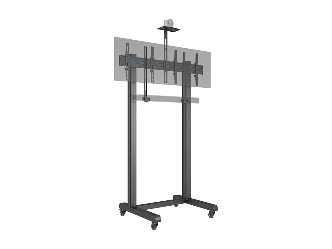 Multibrackets M Pro Series 65" Collaboration Floorstand Side by Side Mobile Trolley Multibrackets