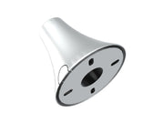 Multibrackets M Pro Series Floor To Ceiling Plate Chrome Mounting Accessory Multibrackets