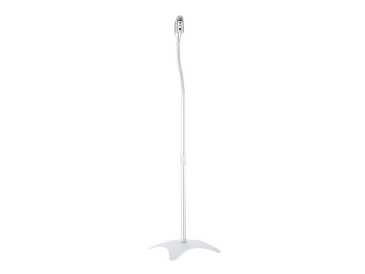 Multibrackets Adjustable Speaker Floor Stands 680–1100mm – White, Pair | 7350022730618 Speaker Mount Multibrackets