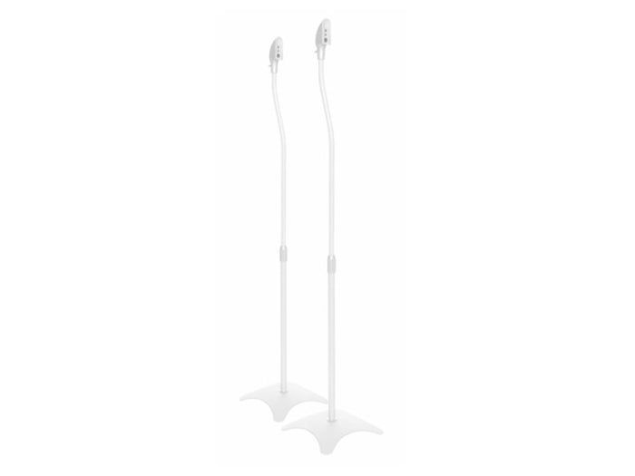 Multibrackets Adjustable Speaker Floor Stands 680–1100mm – White, Pair | 7350022730618 Speaker Mount Multibrackets